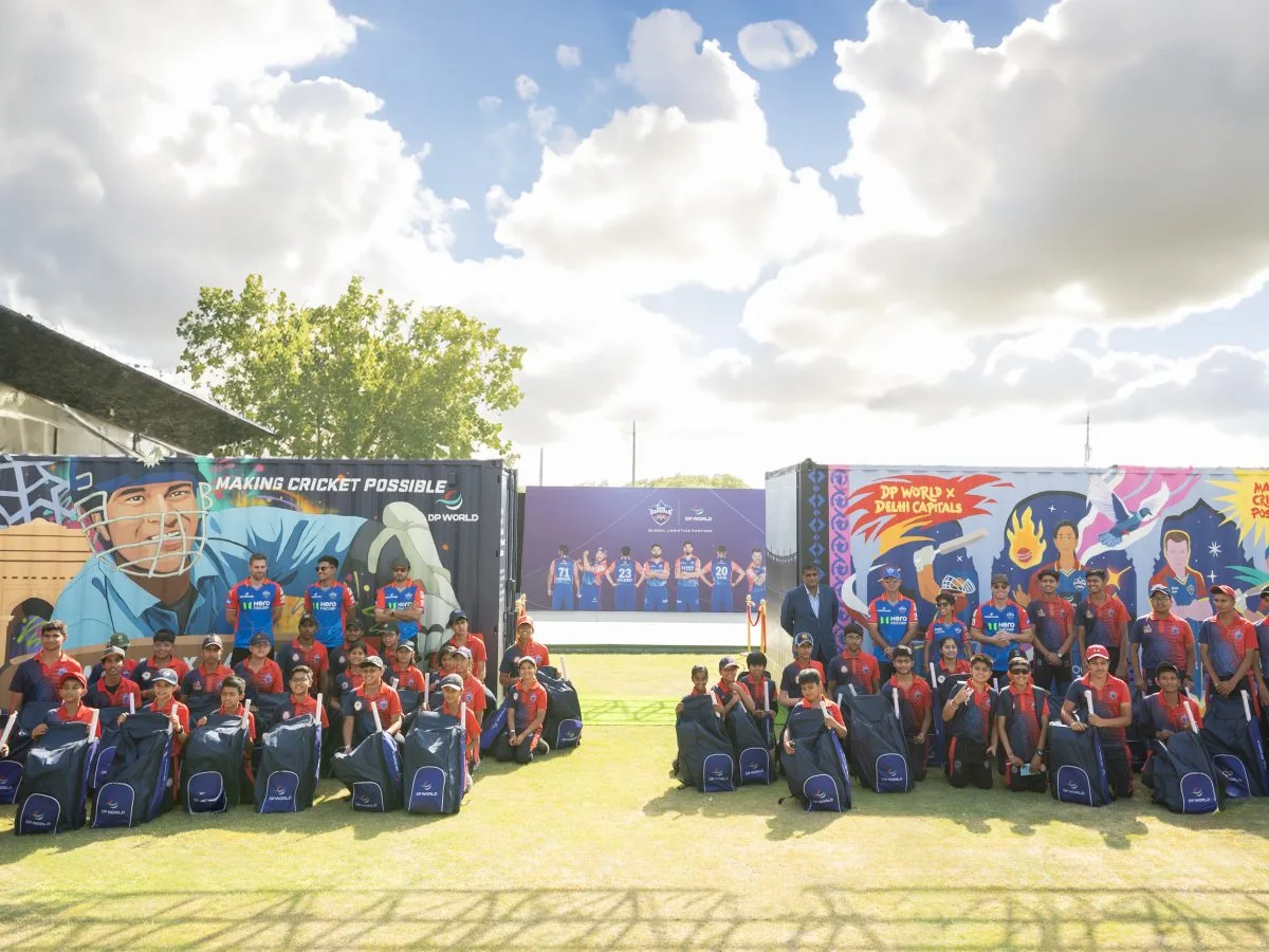 DP World delivers 500 cricket kits to academies at Aerocity Ground