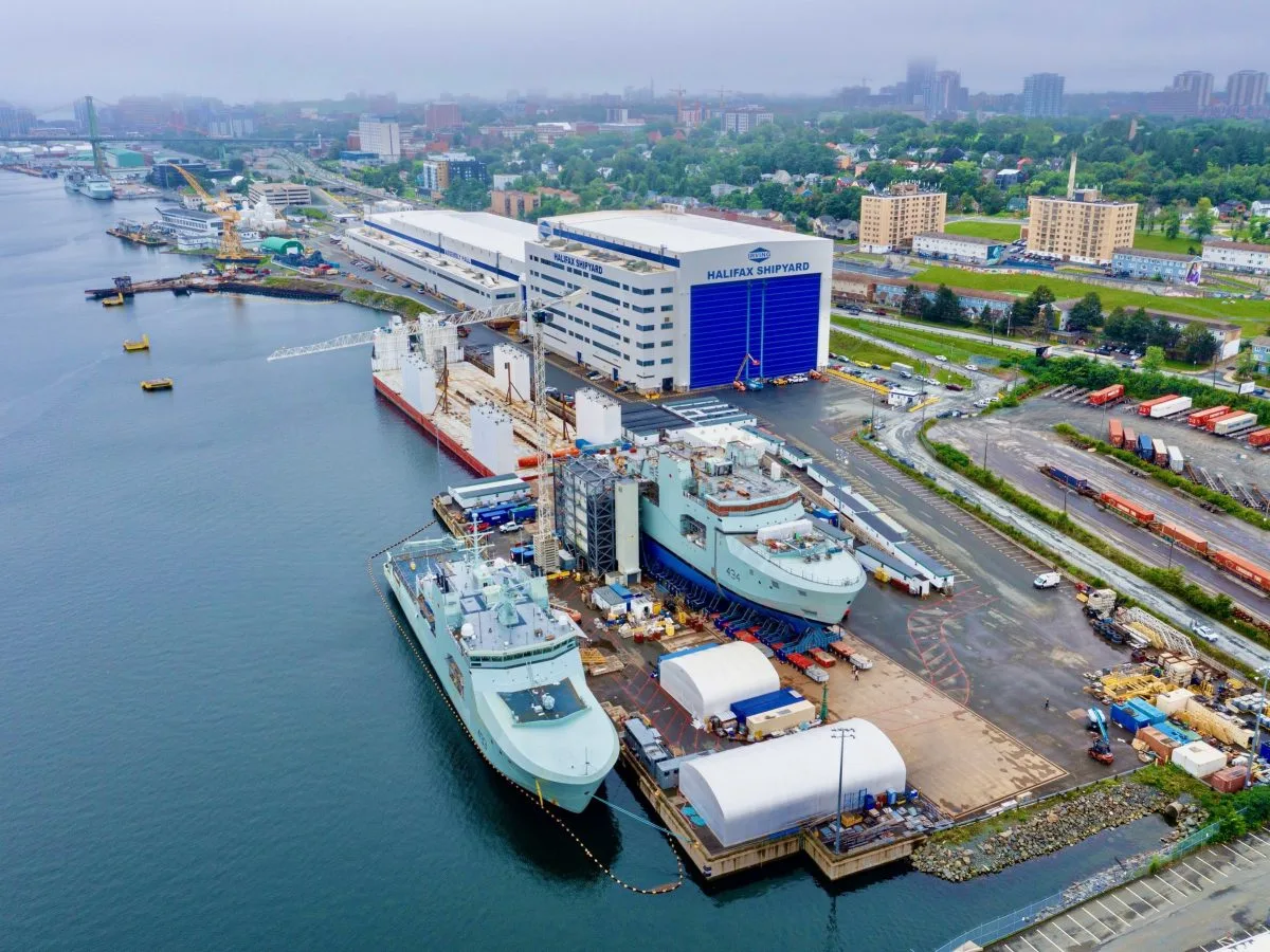 Canadian company Irving Shipbuilding awards GEODIS contract for inland logistics services