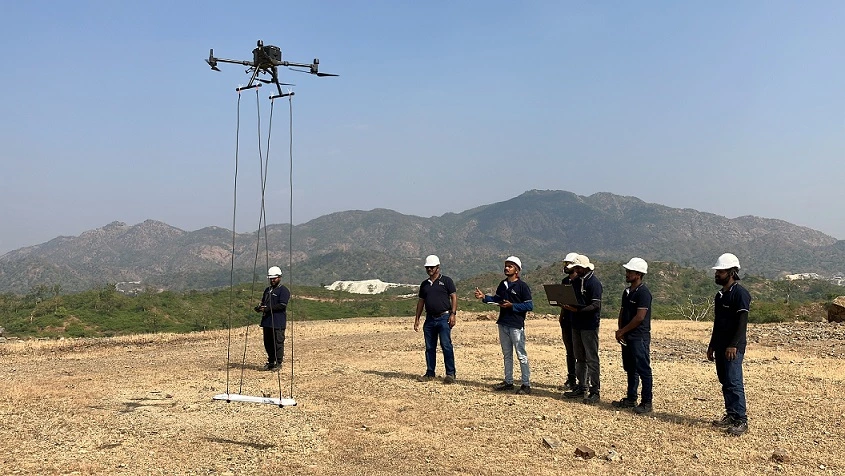 Squadrone deploys drone-based geophysical survey at GMDC