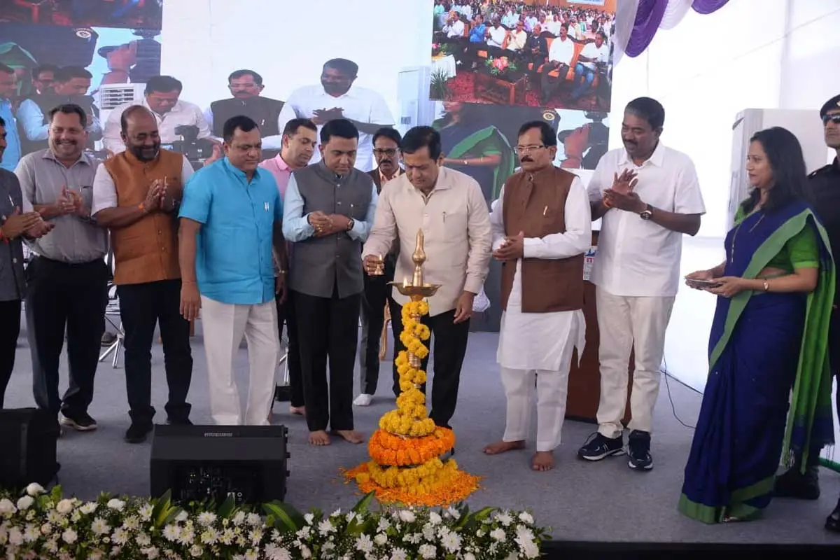 Ports Minister launches multiple development projects in Goa
