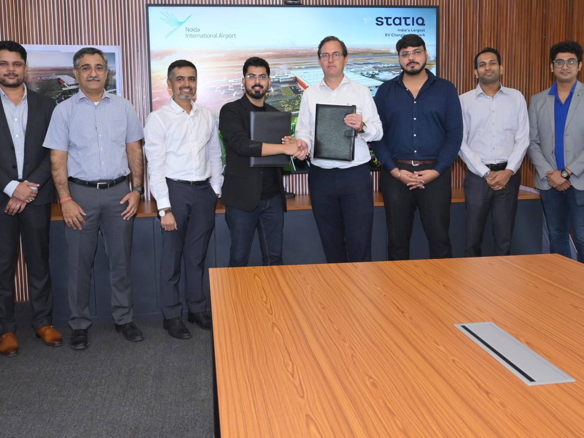 Noida International Airport partners with Statiq to set up EV charging network
