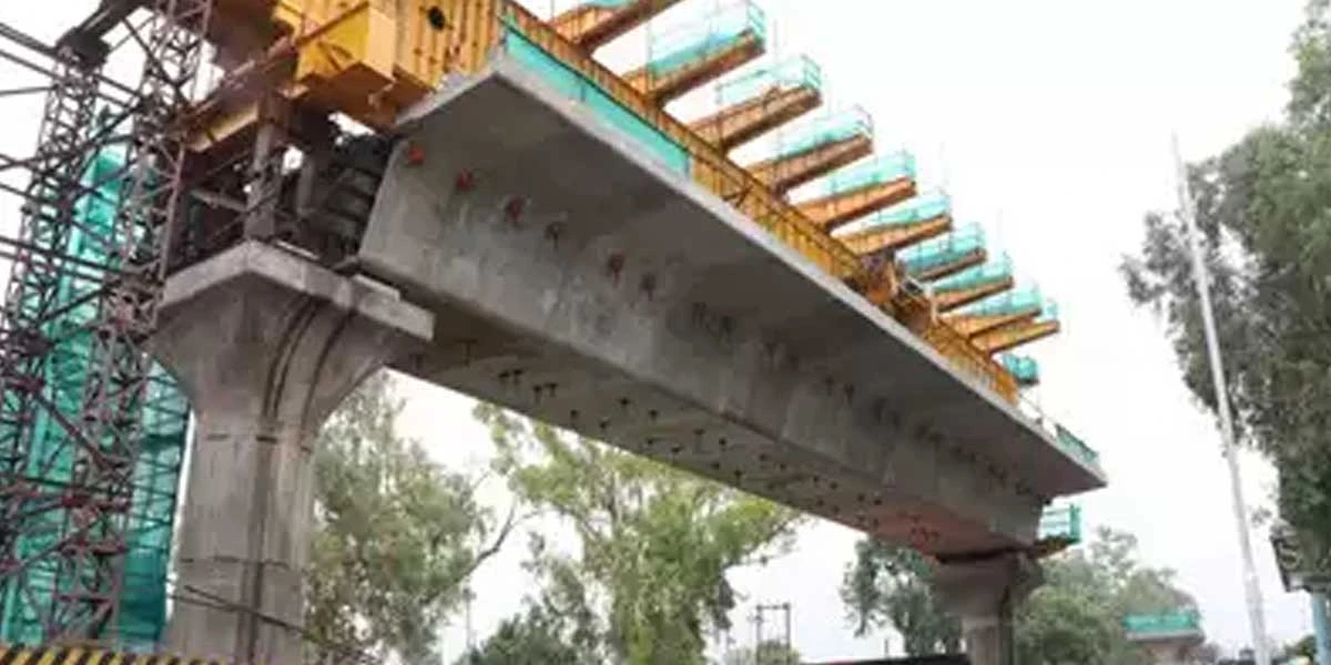 Cement segment of Delhi-Meerut RRTS corridor slips during testing