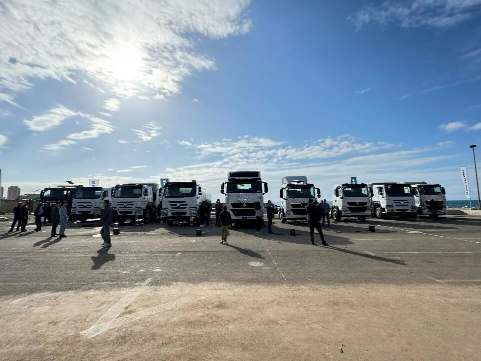 Sinotruk introduces new trucks and announces plans to establish factories in Algeria